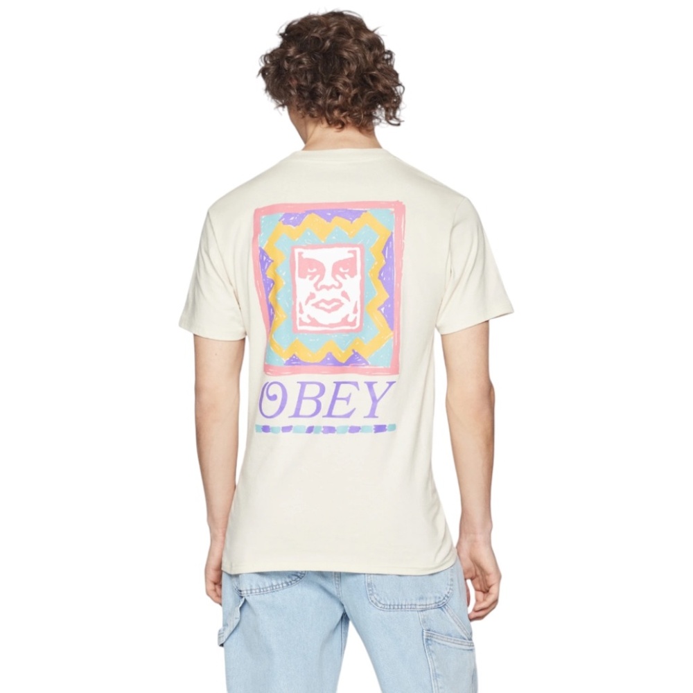 OBEY THROWBACK GRAPHIC TEE Unisex  NWT